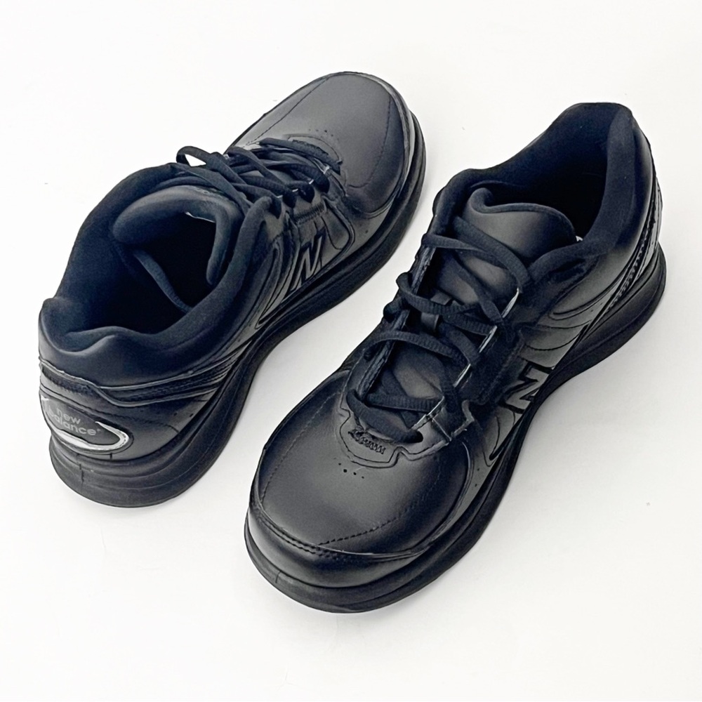 NEW BALANCE 577 Black Comfort Low Top Lace Up DSL-2 Walking Sneakers Size 8